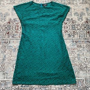 Adrianna Papell | Teal lace dress